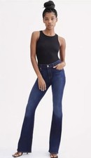 7 For All Mankind Ribbed Bodysuit in Black. NWT. Size Large Retail- 88