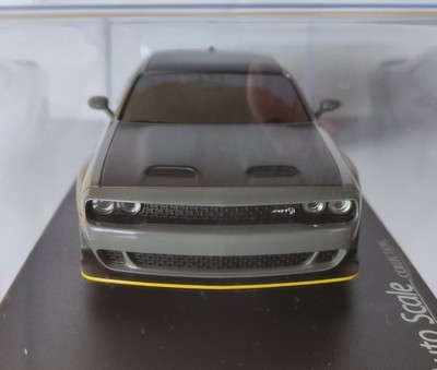 Dodge Challenger SRT Hellcat Redeye grey Kyosho Mini-Z AWD Auto Scale Collection