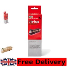 Clear Plastic Trip-Trap: Eco-Friendly Mouse and Rat Control for Indoor Spaces