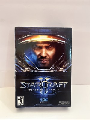 Starcraft 2 Wings Of Liberty PC Small Box Complete with authentication key