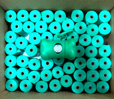 900 DOG PET WASTE POOP BAGS GREEN CORED WITH FREE GREEN DISPENSER