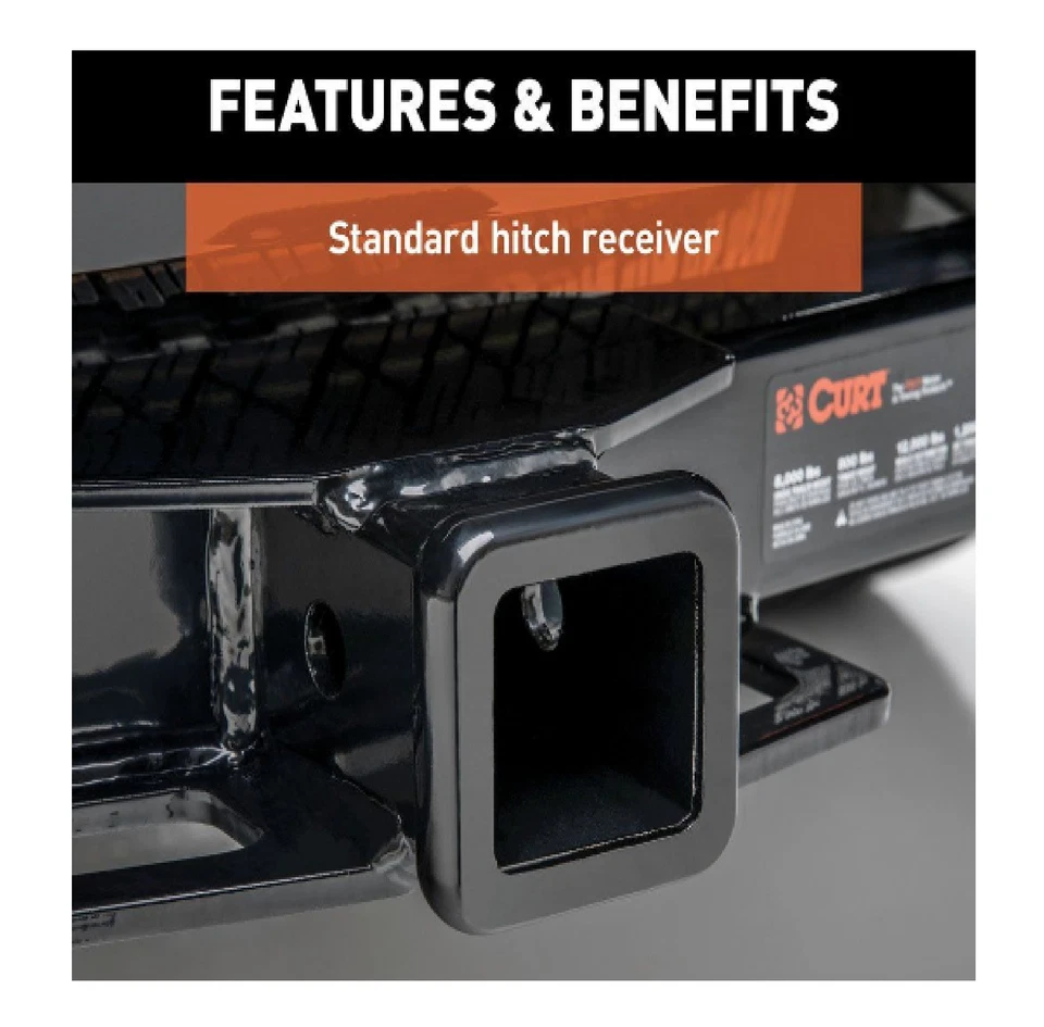 CURT FRONT MOUNT TRAILER HITCH 31352 FOR 03-08 FORD EXPEDITION/LINCOLN MARK Foto 3 de 4