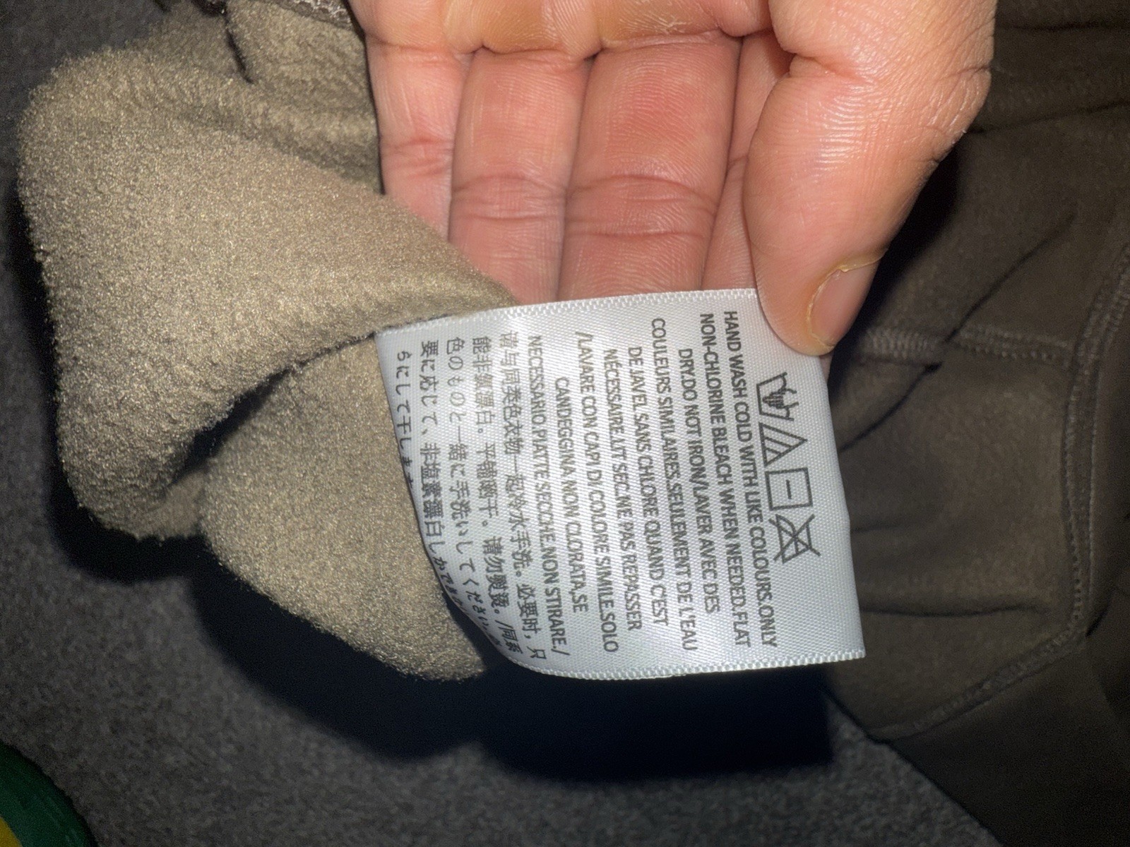 Fear of God Essentials Pullover Hoodie Brown Fleece Men's Size M Hooded Logo thumbnail 8