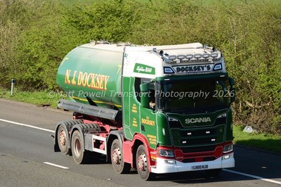 LKW Foto 12x8 - Scania 460R - N.J Docksey - L800 NJD