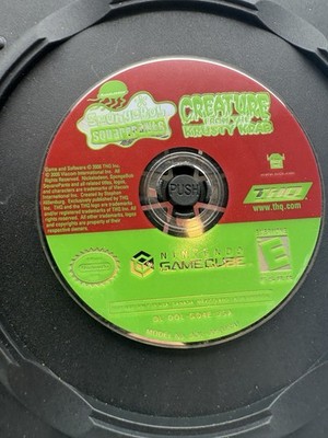 SpongeBob SquarePants: Creature from the Krusty Krab Nintendo Gamecube Disc Only