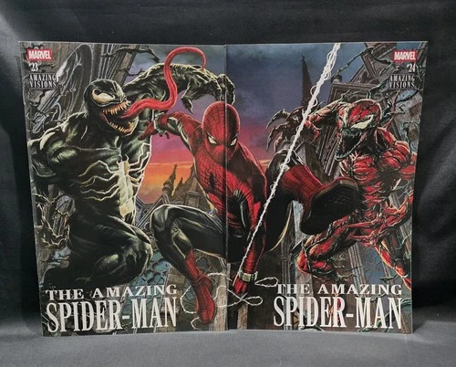 Marvel Comics Amazing Spider-Man #23 #24 Lee Bermejo Connecting Set 2026
