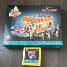 LEGO 10352 The Simpsons Krusty Burger  Simpson's Living Room - SEALED NEW