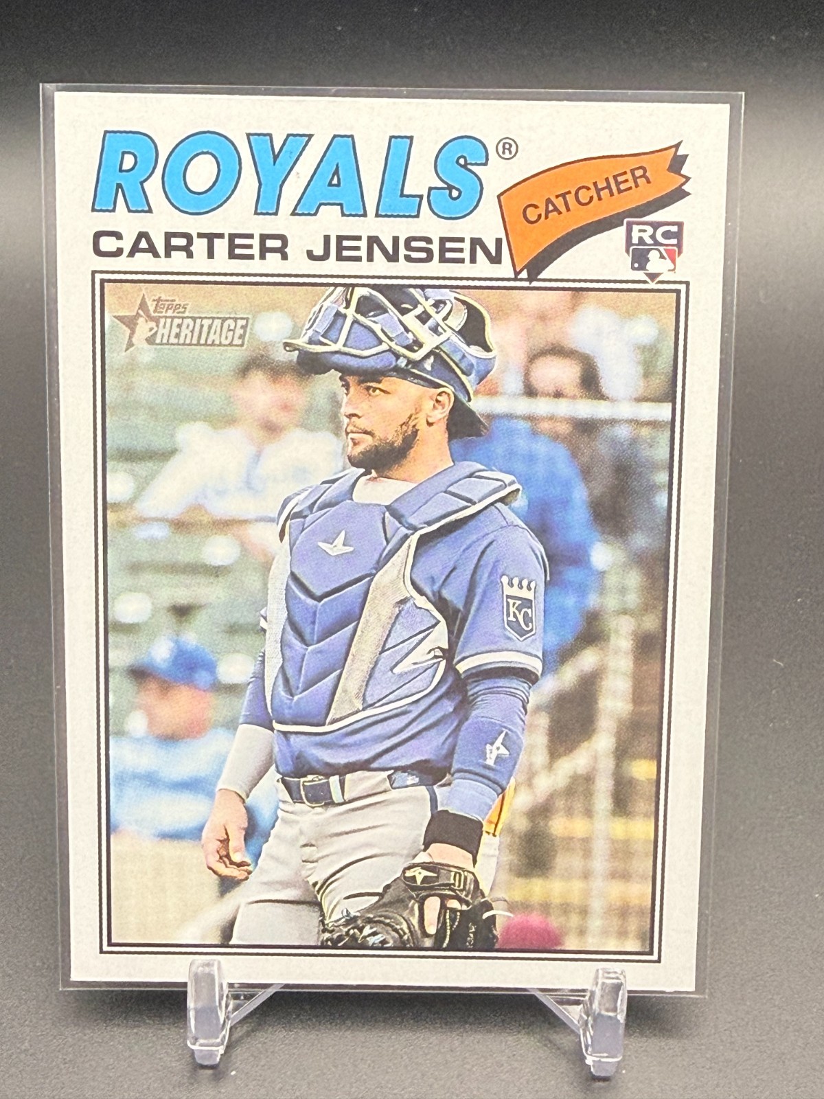 2026 Topps Heritage Carter Jensen ROOKIE #199 - Kansas City Royals