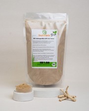 100 g BIO Ashwagandha KSM 66 Poudre | Withanolides 5,22 % | Buxtrade | KSM