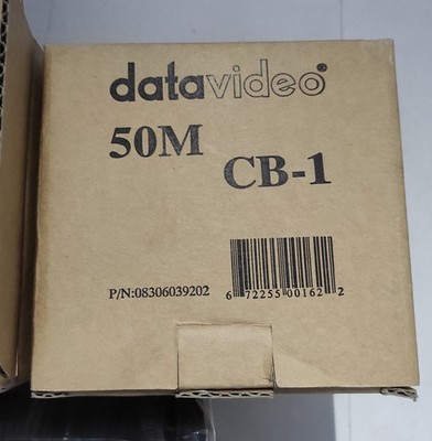 Datavideo CB-1 50m Tally Cable for ITC-100 ITC-100SL TB-5 TD-1 3.5mm extension