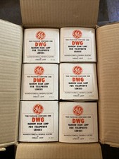New in Box Lot of 6 GE DWG Narrow Beam Lamp Telephoto Lenses Cinema Light Bulb