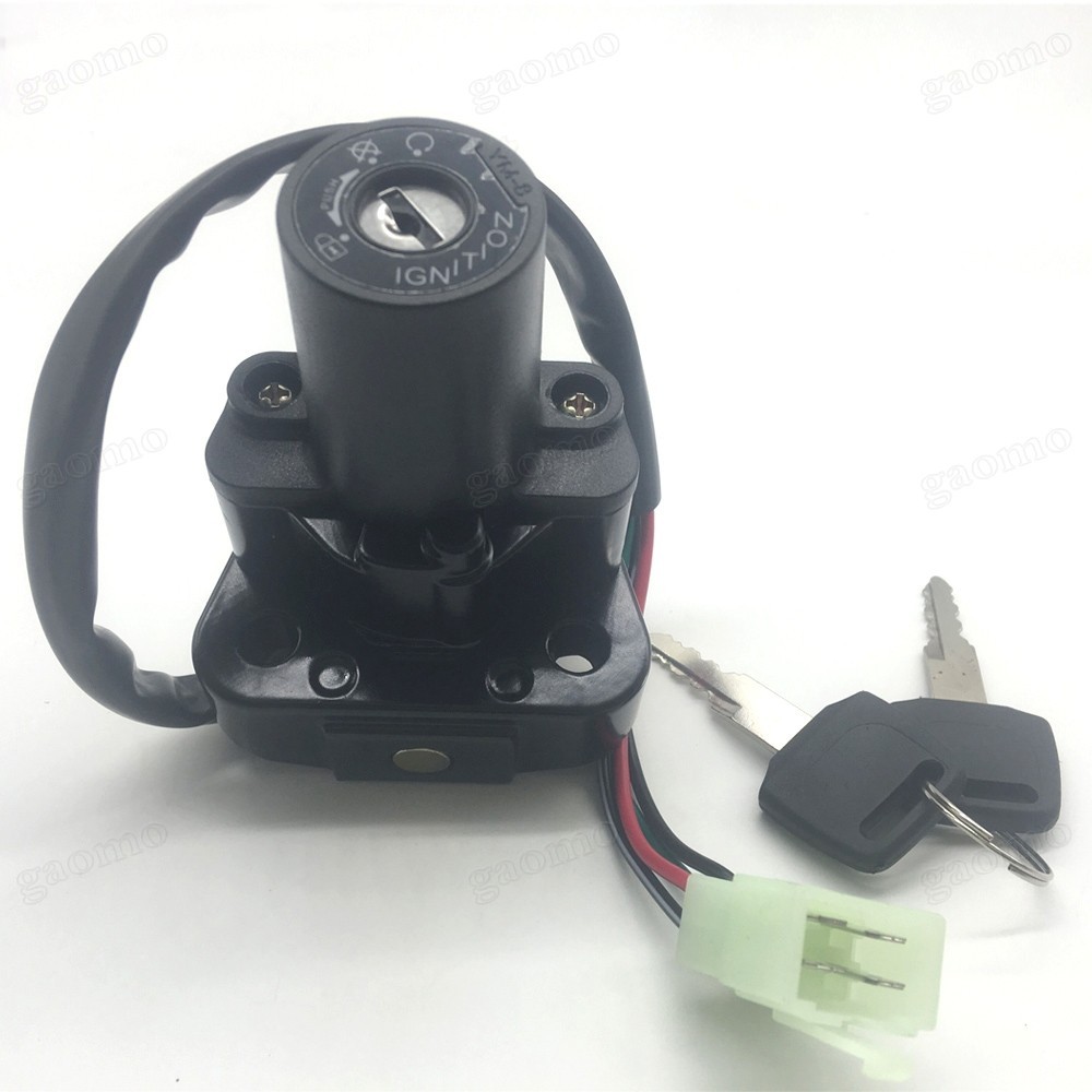 Fuel Gas Cap Ignition Switch Lock Set Fit For Kawasaki Ninja ZX9R