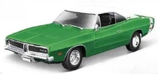 Dodge Charger R/T 1969 Green 1/43 - 31387G MAISTO
