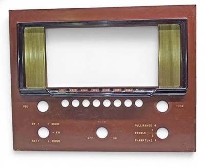 Vintage Magnavox Tuner CR204B Faceplate