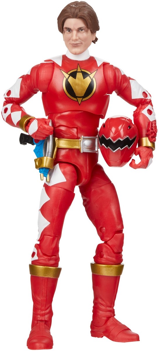 Power Rangers Lightning Collection Action Figure Turbo Red Ranger 15 Cm, Giocattolo Da Collezione Con Accessori, Per Bambini 4+ Anni