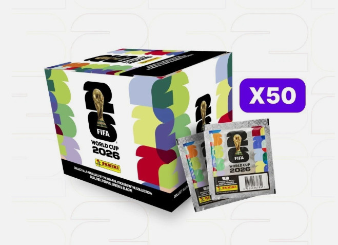 FIFA World Cup 2026 PANINI Stickers - 50 packets