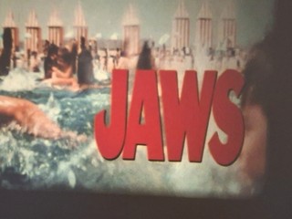 JAWS 1975 TRAILER SUPER 8 COLOUR SOUND 75FT 8MM CINE FILM SCOPE