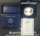 2010 US Proof Silver Eagle - 1 oz .999 Fine Silver Coin BOX & COA