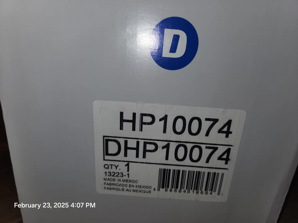 Conjunto de suspensión de bomba de combustible Delphi HP10074 Foto 3 de 4