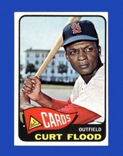 1965 Topps Set-Break #415 Curt Flood NR-MINT *GMCARDS*