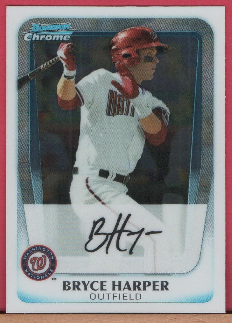 2011 Bowman Chrome Prospects - BRYCE HARPER - Rookie Card #BCP1 - RC