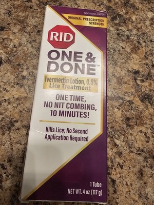 exp 09/26 - RID SUPER MAX Sensitive Skin Treatment Lice&Eggs Removal Kit w/ Comb