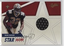 2011 Panini Absolute Memorabilia Star Gazing Materials Mark Ingram #26 0i1b