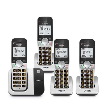 VTech VG231-4 Cordless Phone 4-Handset with Large Display and Big Buttons