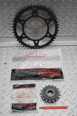 #ad #ad 1998 KAWASAKI KX250 FRONT REAR JT POWER SPROCKETS FR 17T RR 48T NEW $79.99