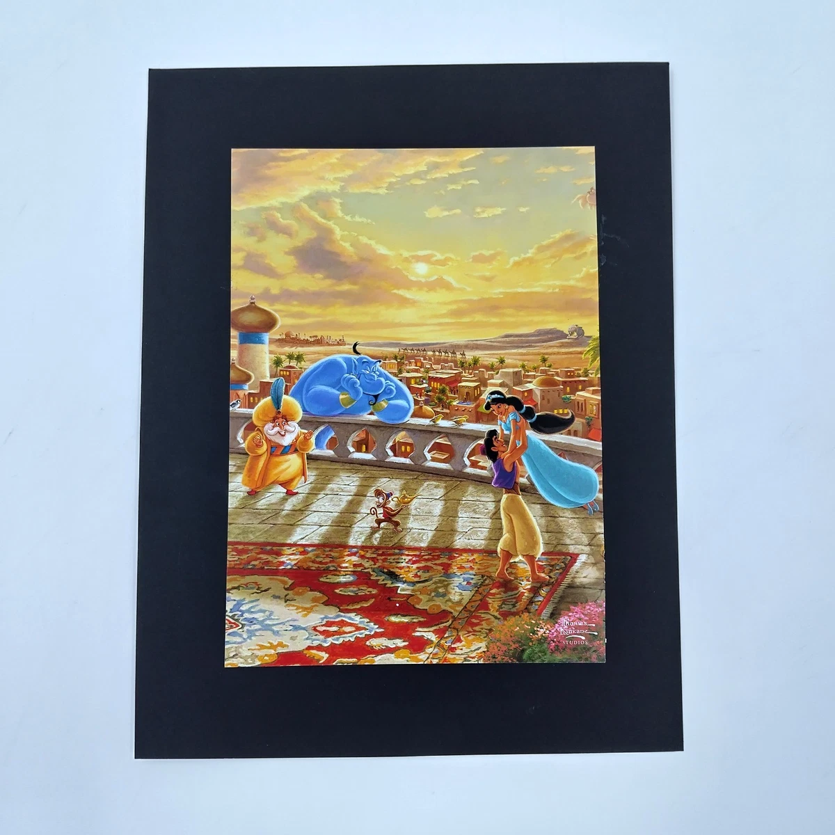 Walt Disney Studios 1991 リトグラフ　アラジン Aladdin Art for sale | eBay