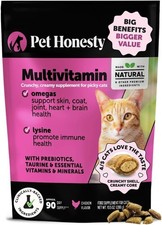 Cat Multivitamin Chews Cat Treats Health Immune Joint Support Skin  Coat