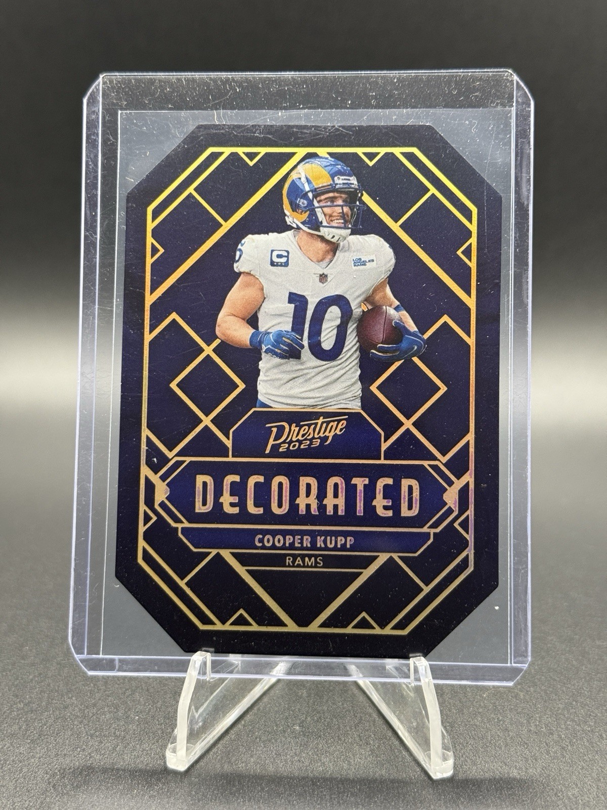 2023 Panini Prestige #D-18 Cooper Kupp Decorated Rams Case Hit SP