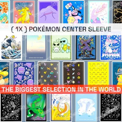 Pokemon Center TCG (1X) Einzel 151 Sv Deck Schutz Karte Ärmel Ultra Pro ETB