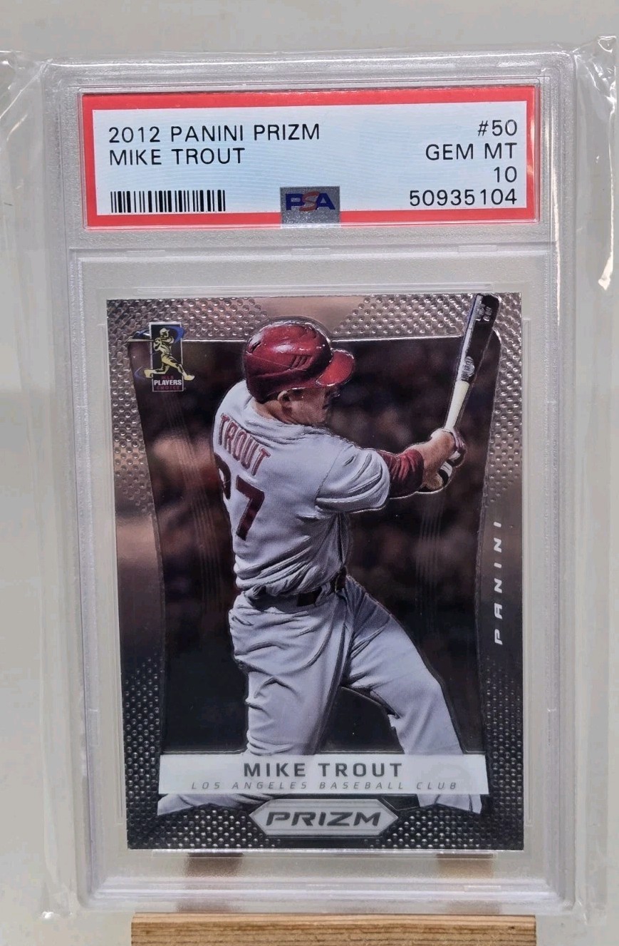 Mike Trout 2012 Panini Prizm PSA 10