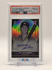 Walker Jenkins 2025 Bowman Chrome #BAA-WJ Ascensions Auto /50 PSA 8