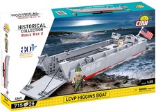 COBI 4849 LCVP HIGGINS BOAT - 715 Pcs - 2 sol...