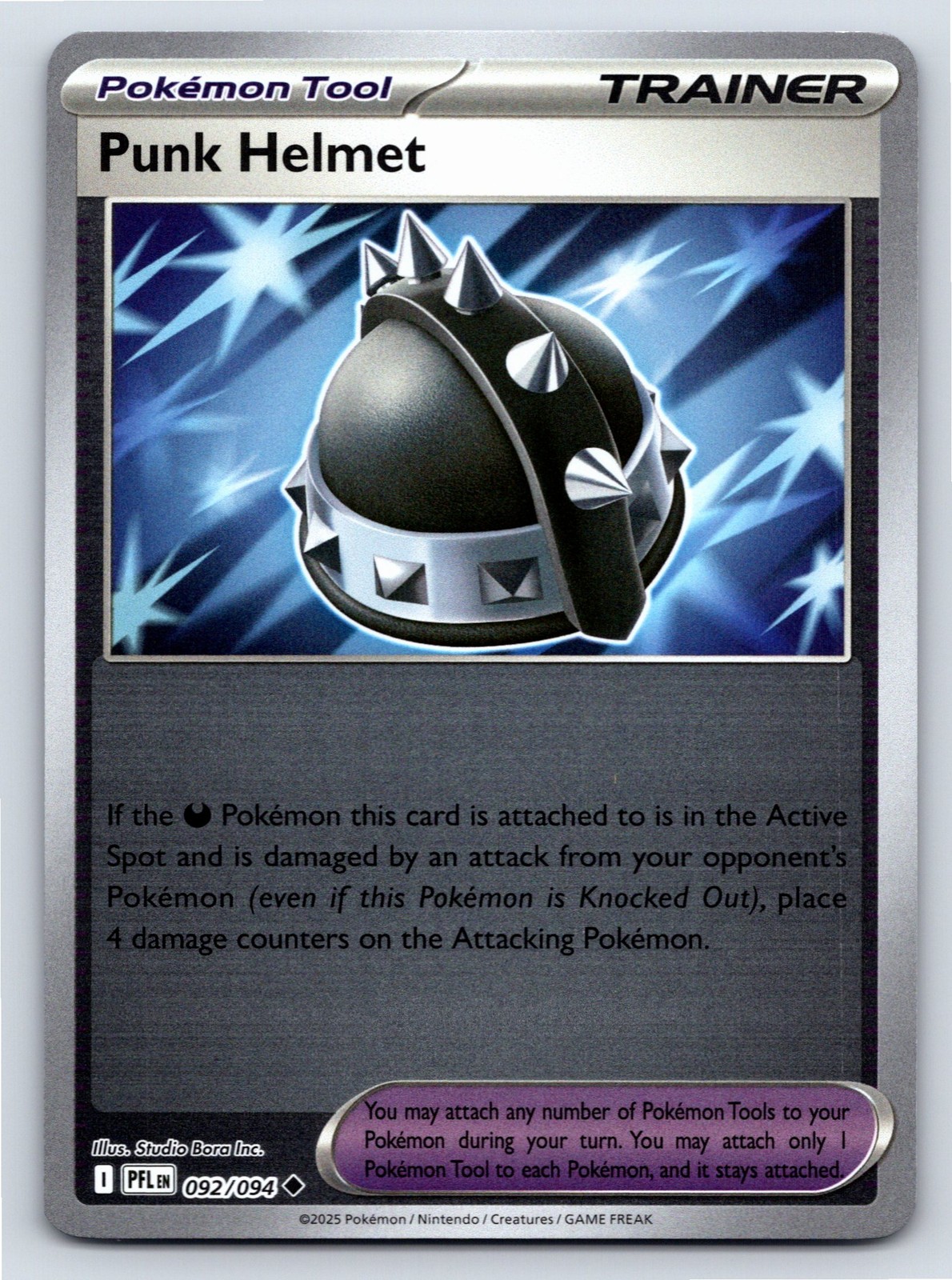 Phantasmal Flames - NM - Punk Helmet 092/094 Reverse Holo US Seller