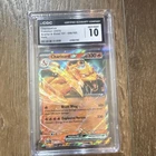 Pokémon TCG Charizard ex CGC 10 Double Rare Holo 006/165 Scarlet & Violet 151