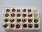 22 Vintage Swarovski Vitrail Med 4869 4861 Disco Ball 14mm 3/4 Flatback Crystals — photo 3