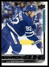 2018-19 Upper Deck Young Guns Igor Ozhiganov Rookie Toronto Maple Leafs #247