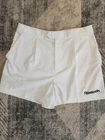 Vintage Reebok Tennis Golf Mens Shorts White Size 34