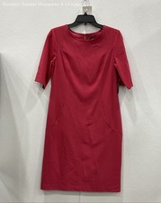 NWT Vince Camuto Rose Pink Half Sleeve Midi Dress Women's SZ 10