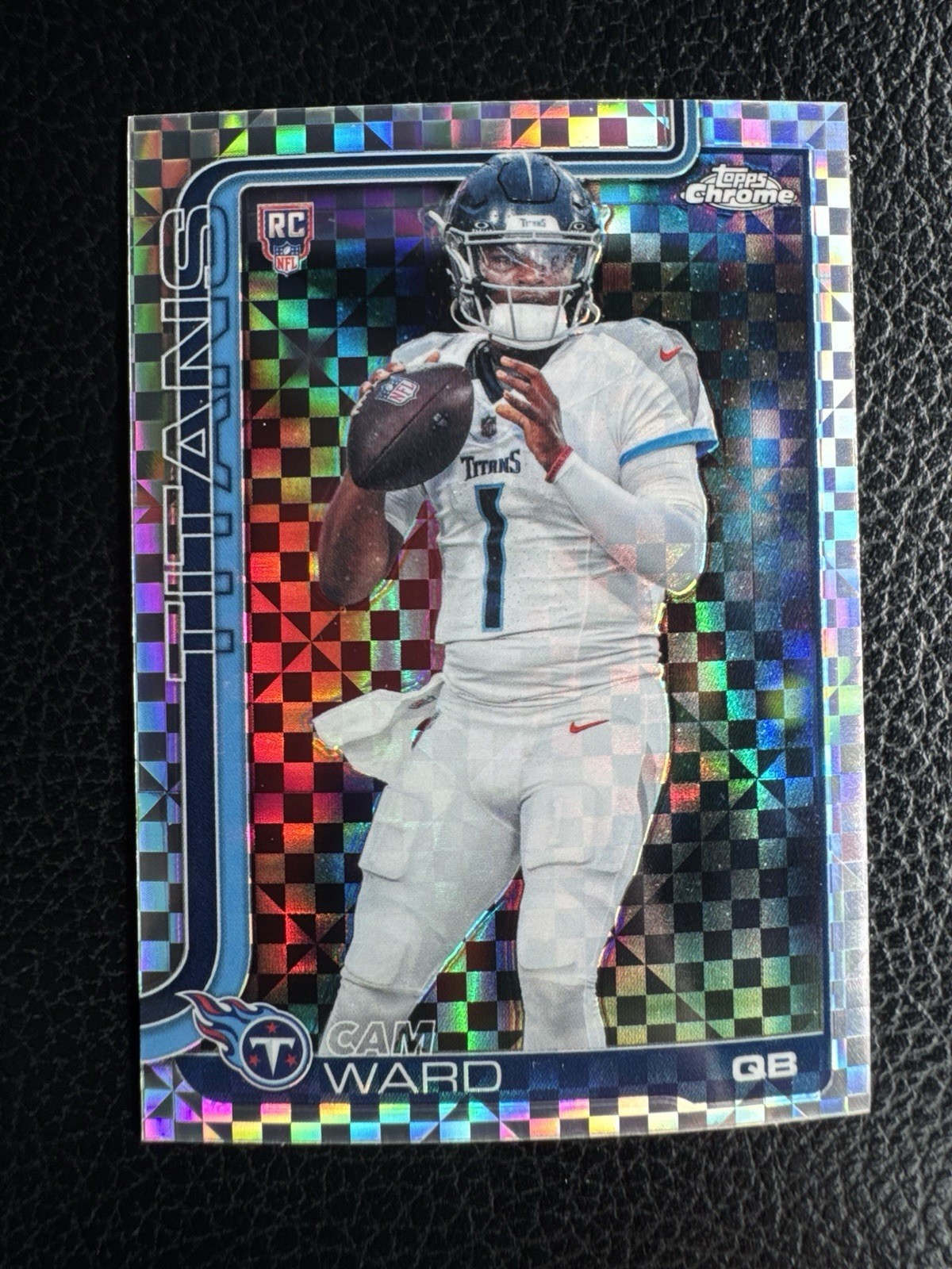 2025 Topps Chrome Football X-FRACTOR Pick Your Card & Complete Your Set!