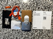 Ring Battery Doorbell 5F97F2 2023 USB-C Satin Nickel - New, No Box, 24V