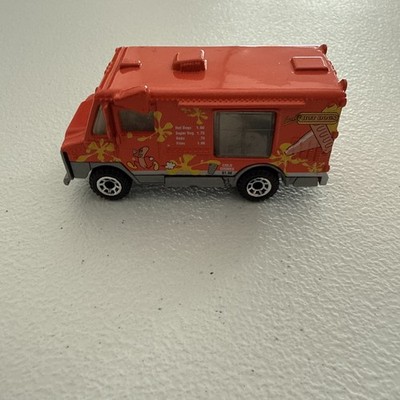 1998 Hot Wheels Hot Dog Snack Food Truck Van Mattel Diecast And it TALKS!!!