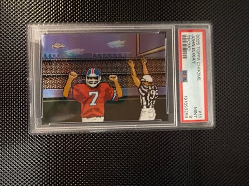 John Elway #TECMO-11 2025 Topps Chrome Tecmo card