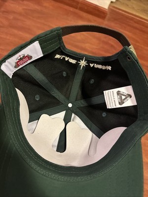 Palace Stella Artois 6-Panel Cap Hat Skateboard Green Rare 2024