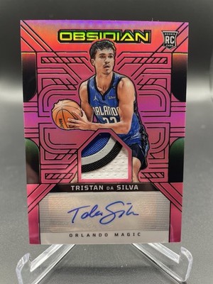 TRISTAN DA SILVA 2024-25 OBSIDIAN RPA ROOKIE PATCH PINK RC AUTO /49
