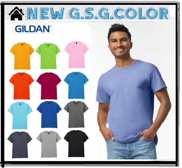 Gildan Felpa Con Cappuccio Uomo Classica, Cotone, Colore Arancio Sicurezza, Taglie S-XXXL