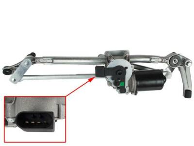 Front Windscreen Wiper Motor & Linkage For BMW 3 Series E90 E91 E92 E93 2004-2013 – Replaces 6935781 6978264